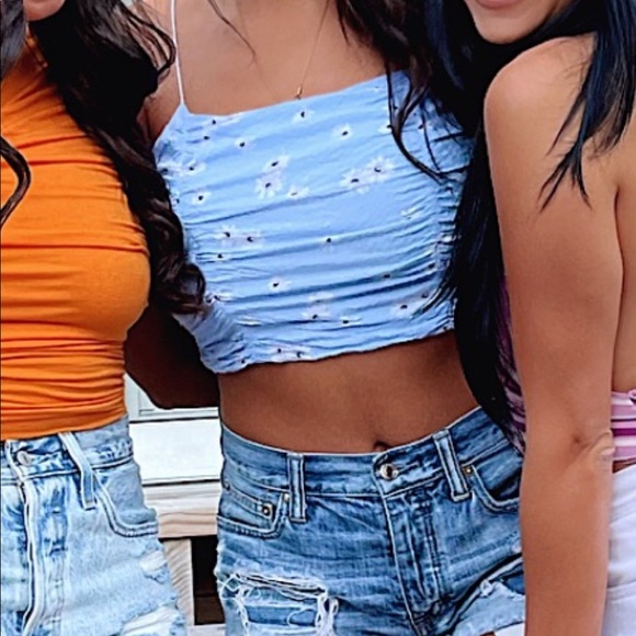 LA hearts ruched cami top - Picture 1 of 2